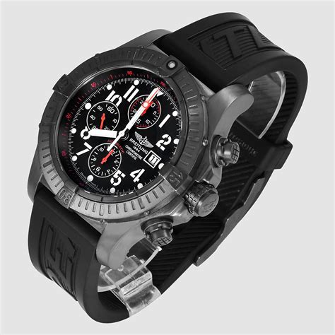 breitling avenger blacksteel chronograph